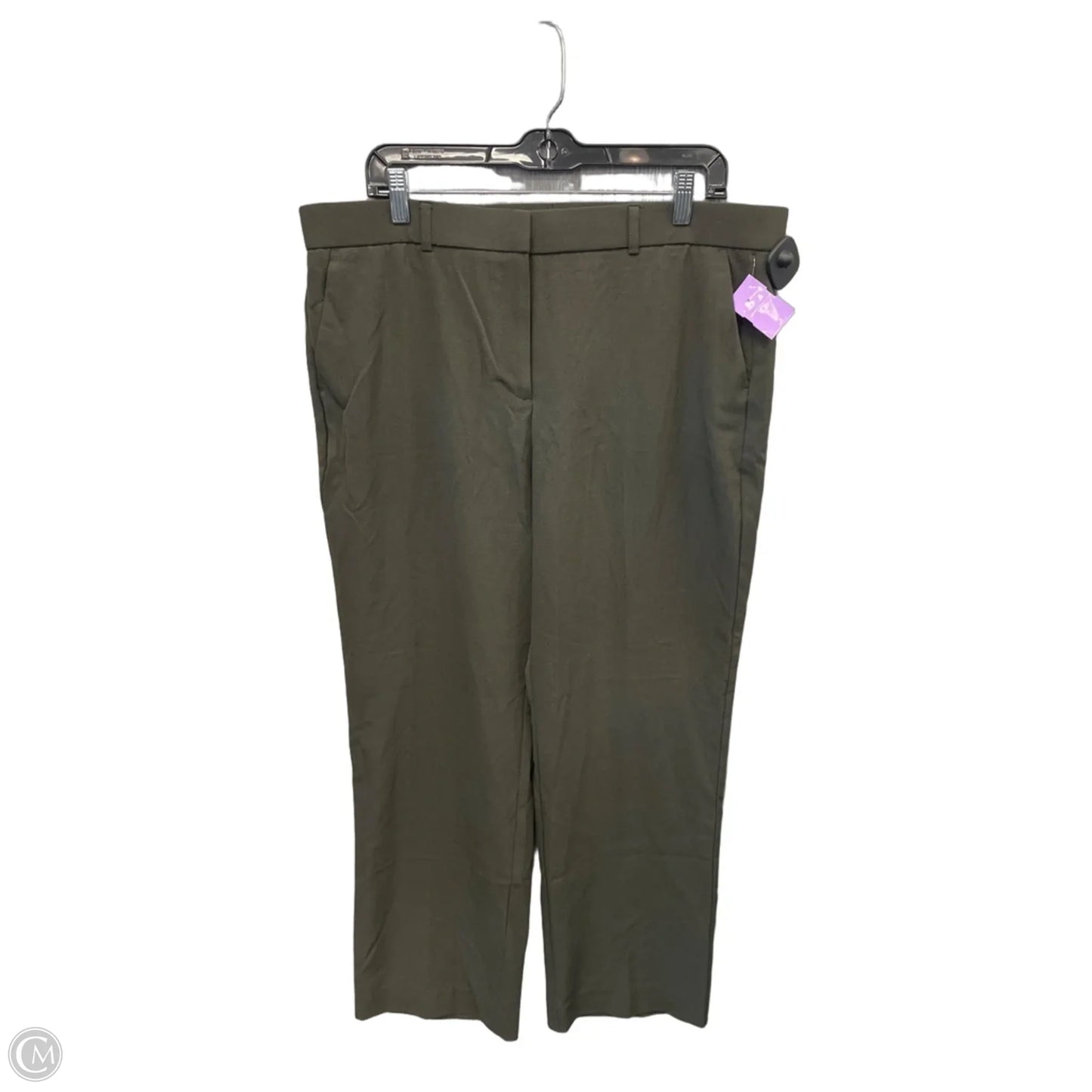 Pants Dress By Sag Harbor In Green, Size: 16
