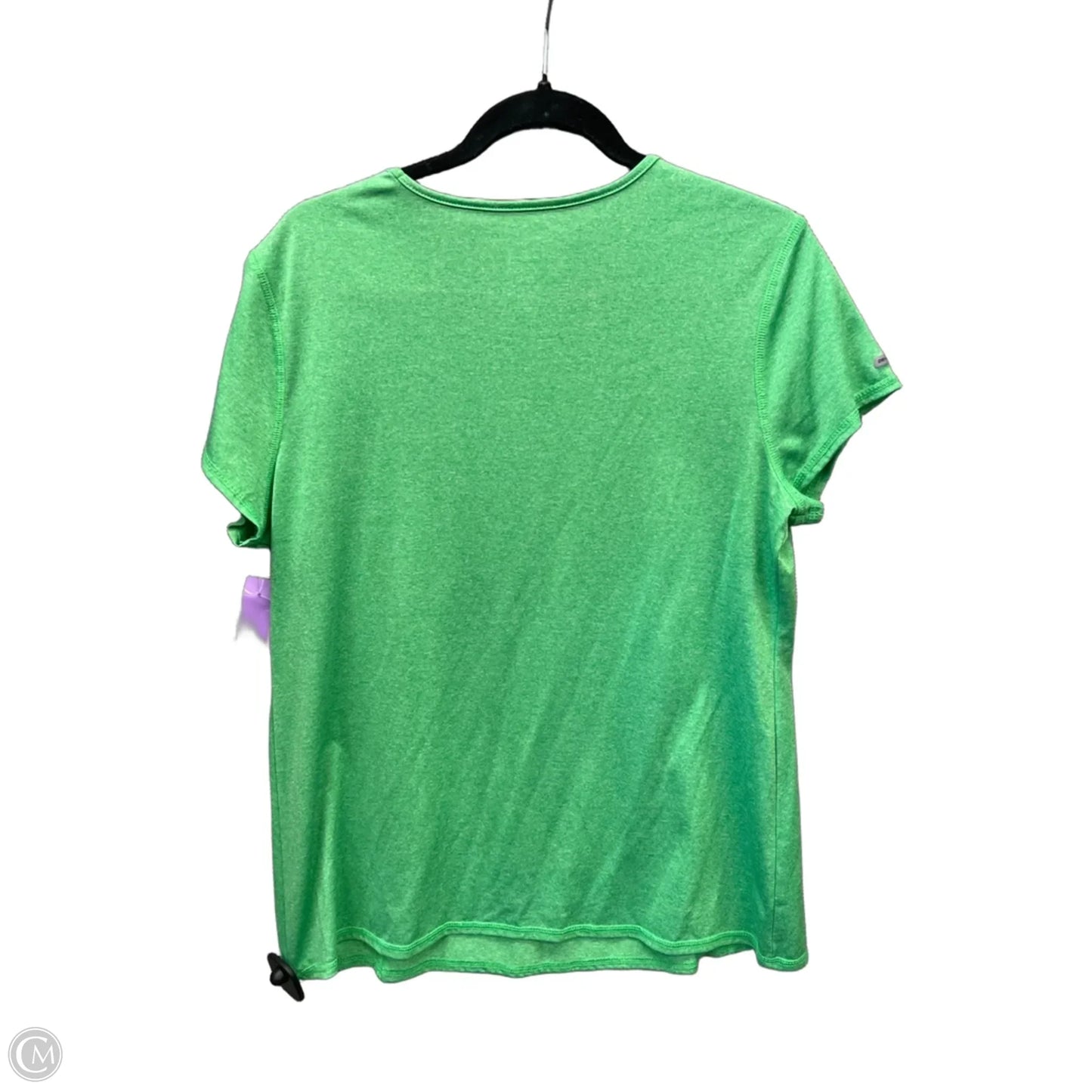 Athletic Top Short Sleeve By Danskin Now In Green, Size: Xxl