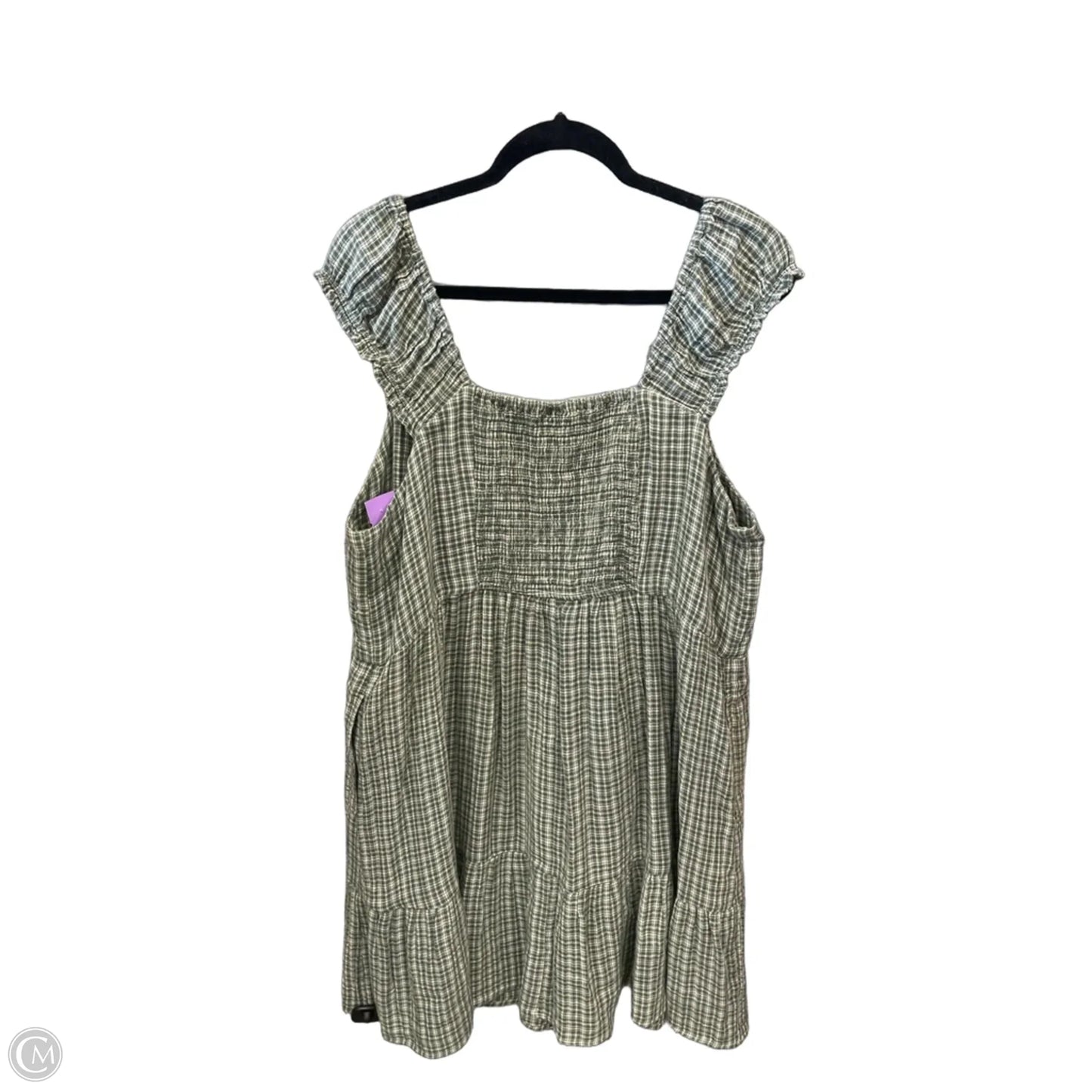 Dress Casual Short By Old Navy In Green, Size: Xxl