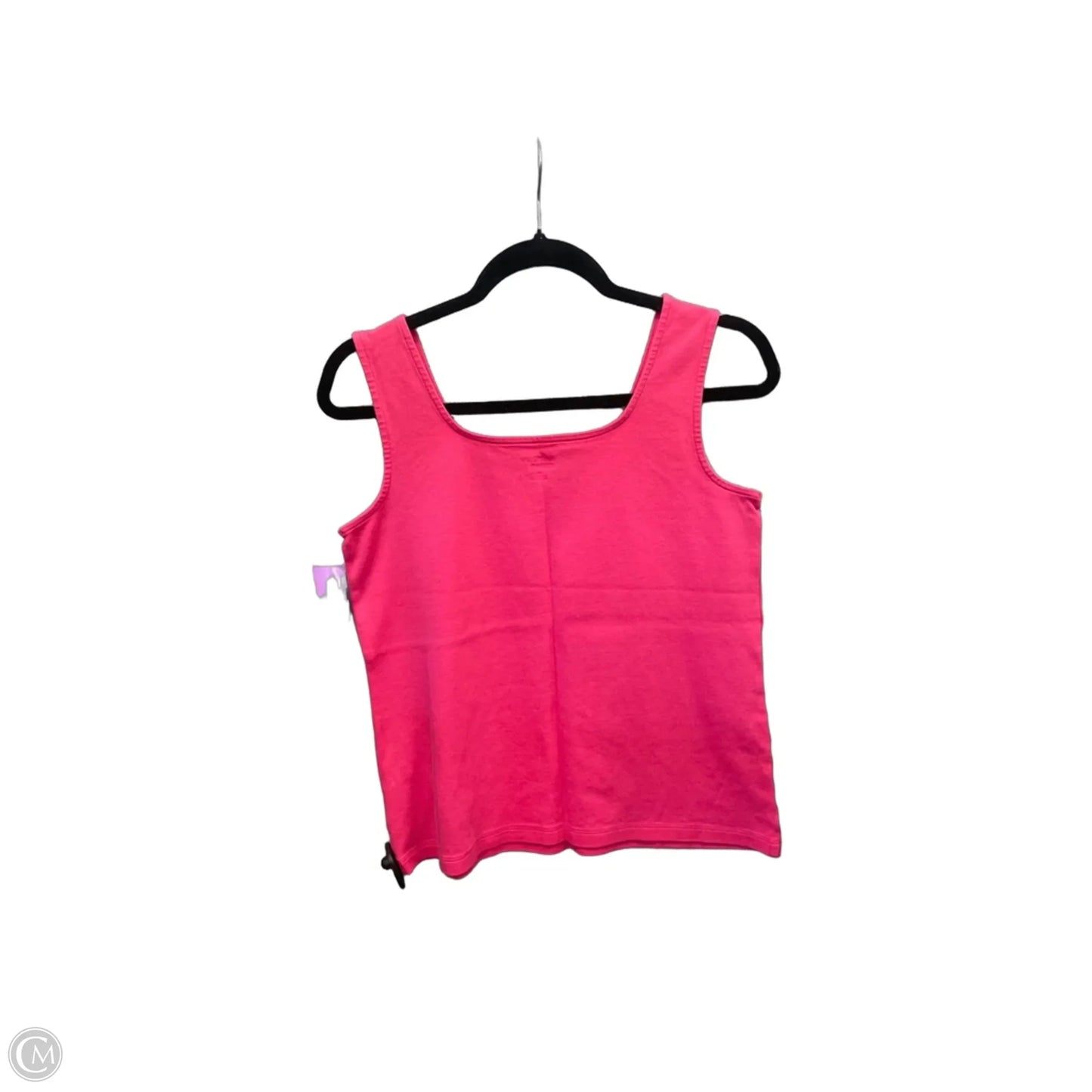 Top Sleeveless Basic By Lands End In Pink, Size: M