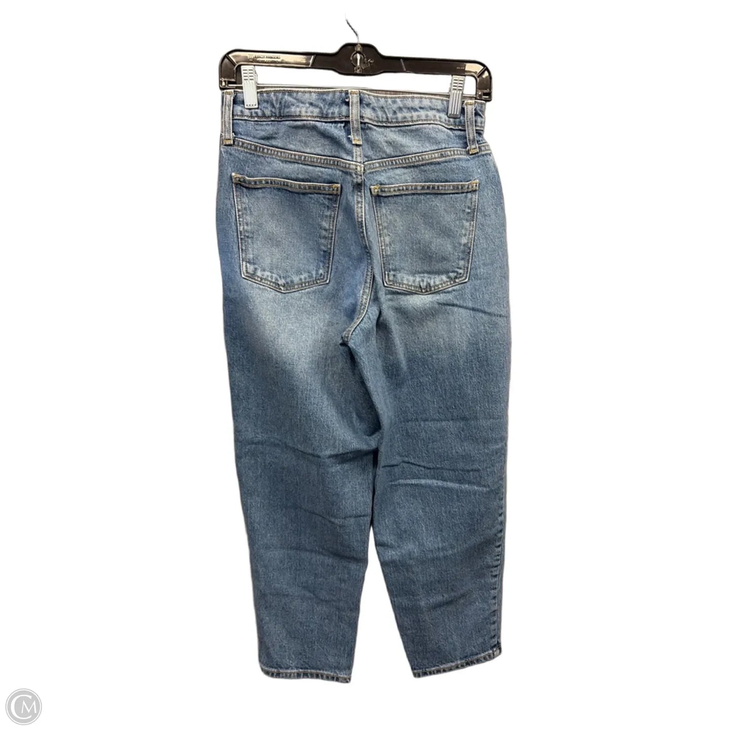Jeans Straight By A New Day In Blue Denim, Size: 6