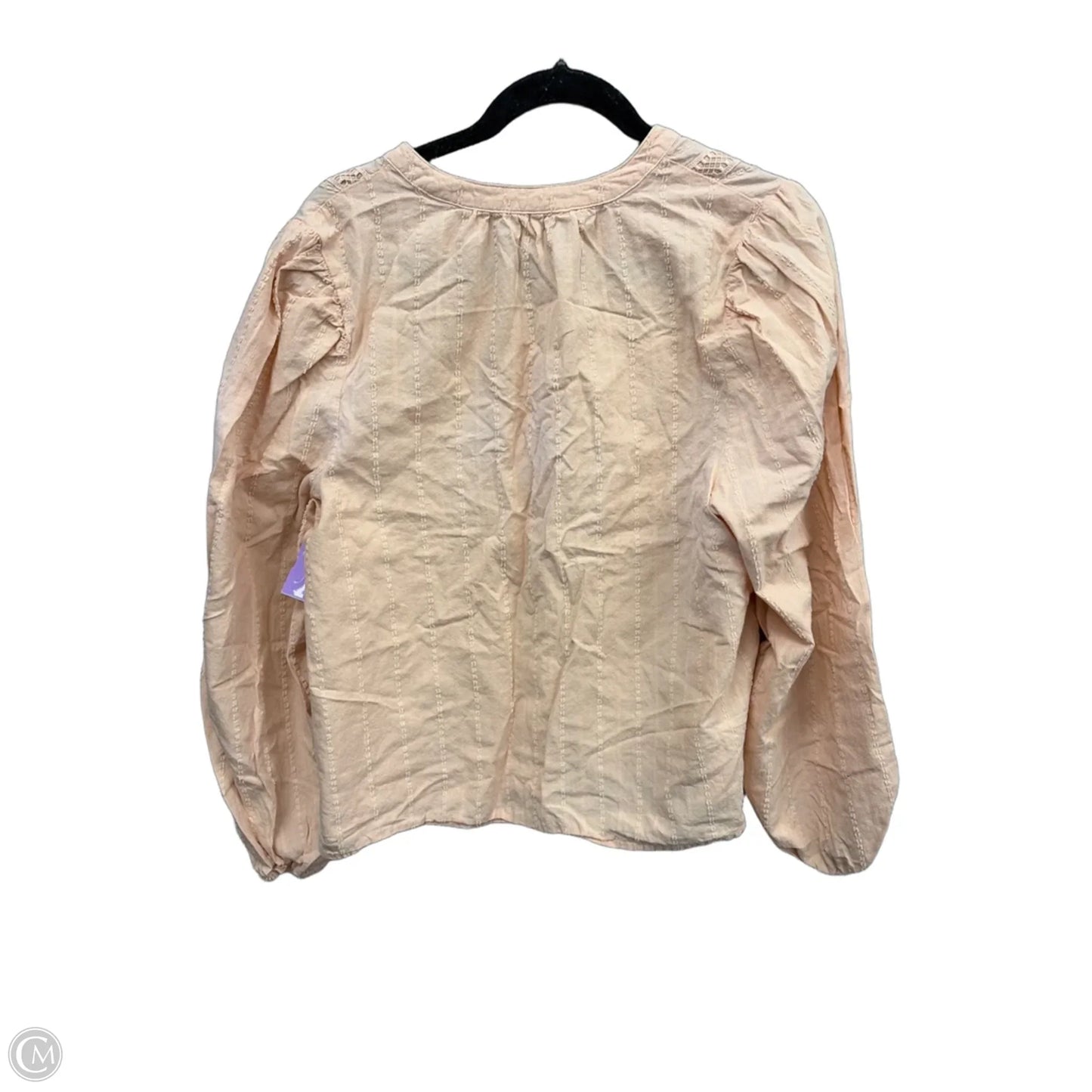 Top Long Sleeve By Falls Creek In Orange, Size: Xl
