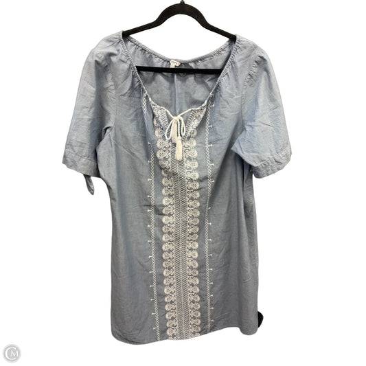 Dress Casual Short By Sonoma In Blue, Size: Xl