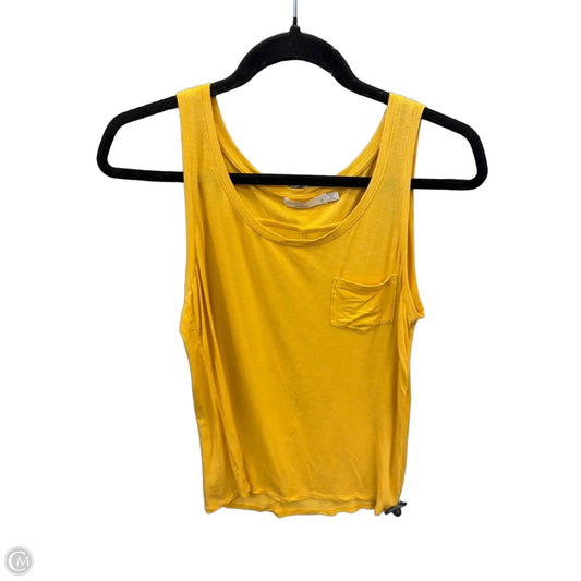 Top Sleeveless Basic By Prana In Yellow, Size: S
