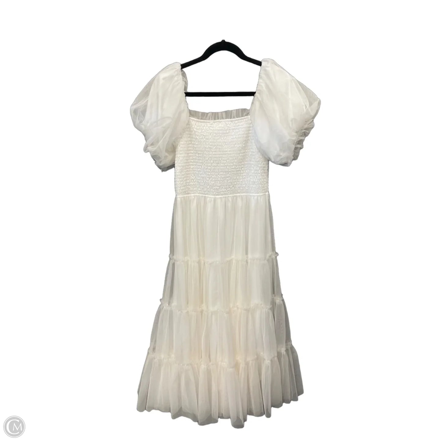 Dress Party Long By Listicle In White, Size: M