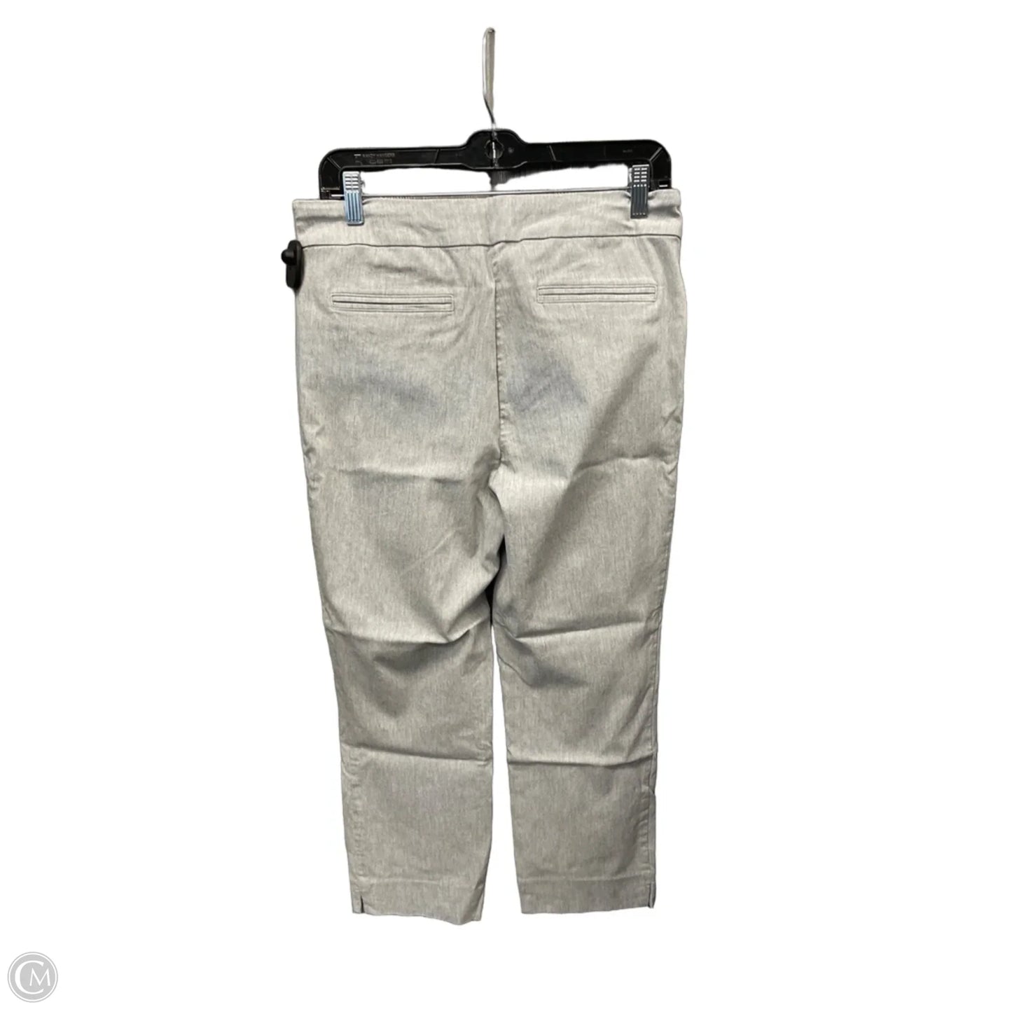 Pants Cropped By Hilary Radley In Grey, Size: 12