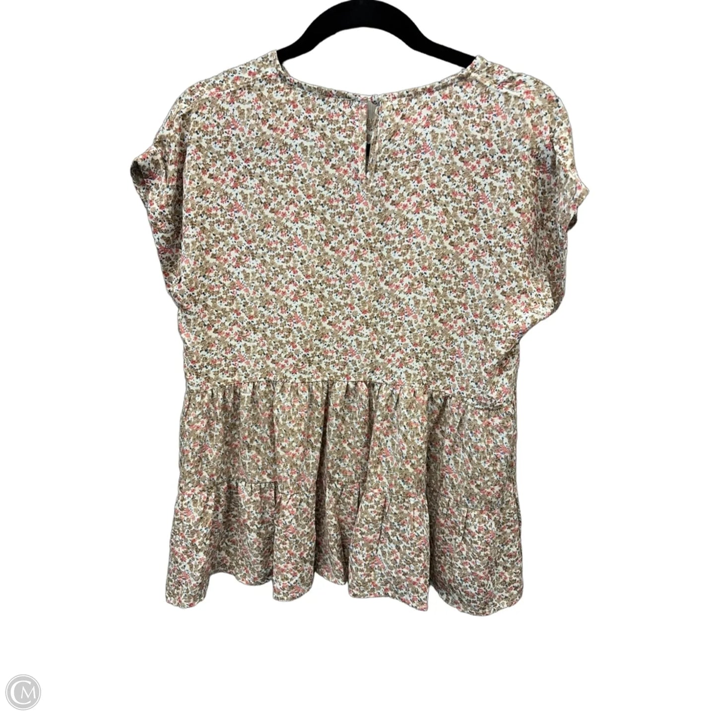 Top Short Sleeve By Hayden La In Floral Print, Size: S