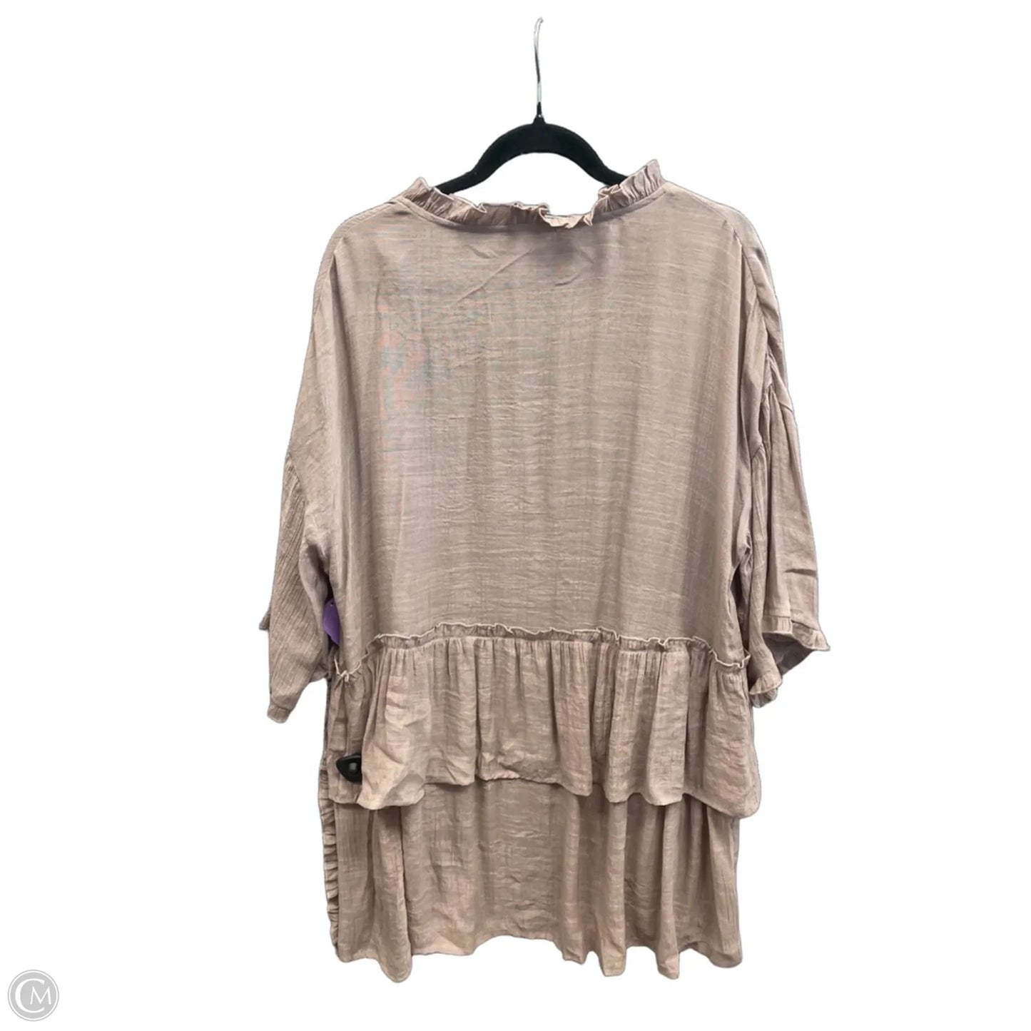 Kimono By Easel In Brown, Size: S
