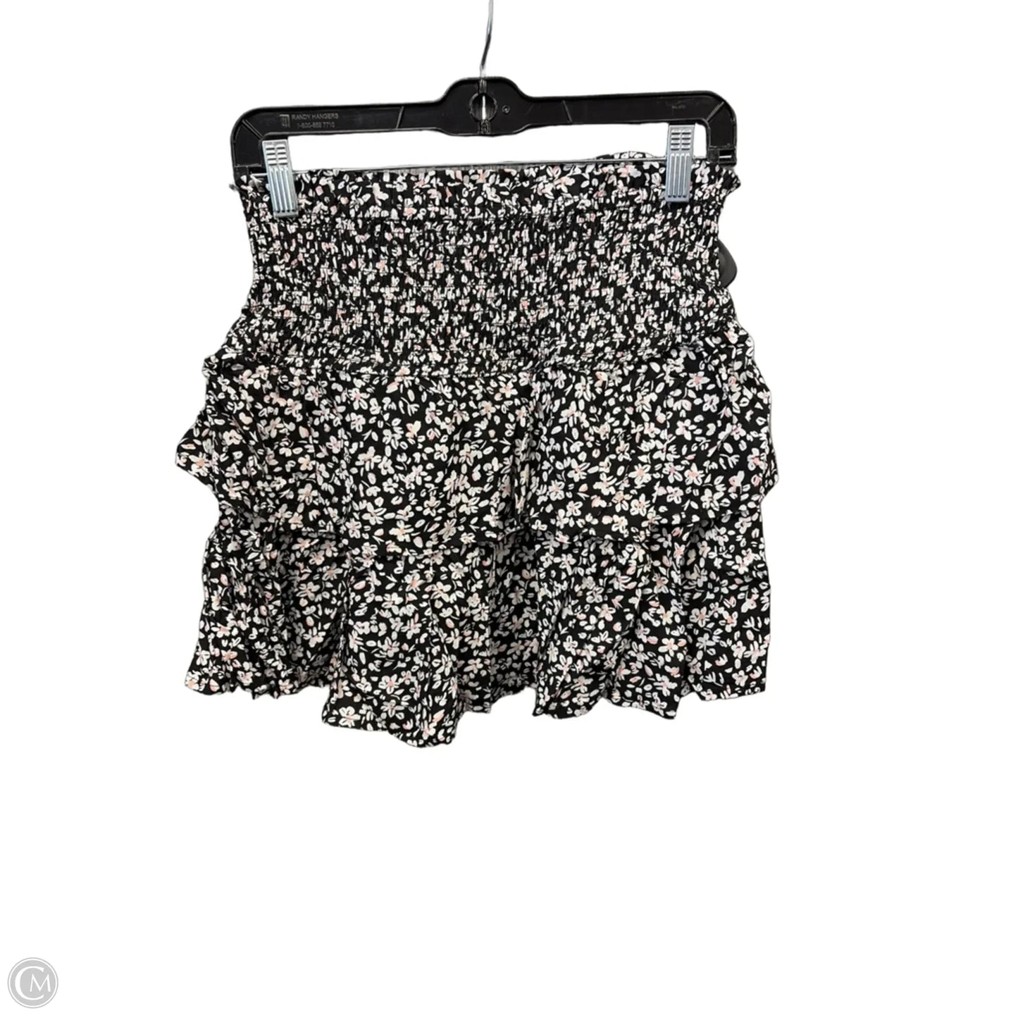 Skirt Mini & Short By Japna In Floral Print, Size: 4