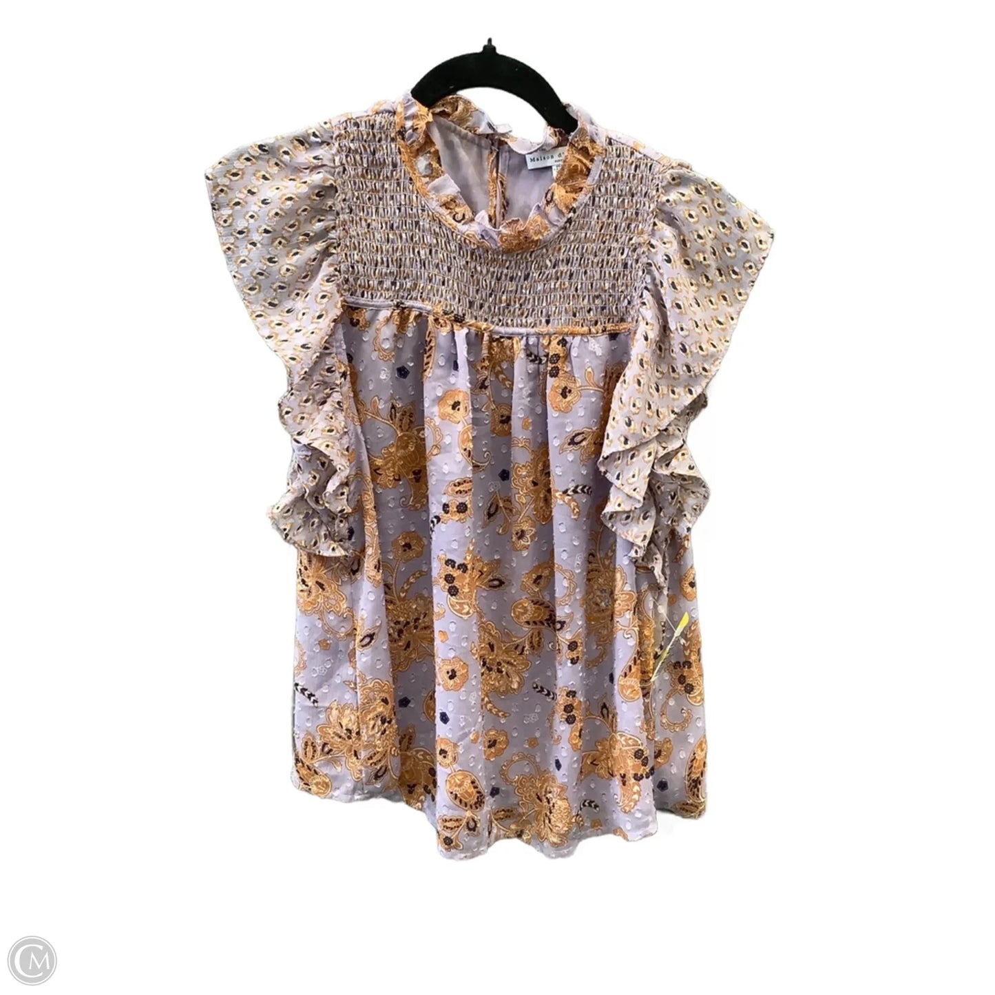 Top Short Sleeve By Clothes Mentor In Purple, Size: M