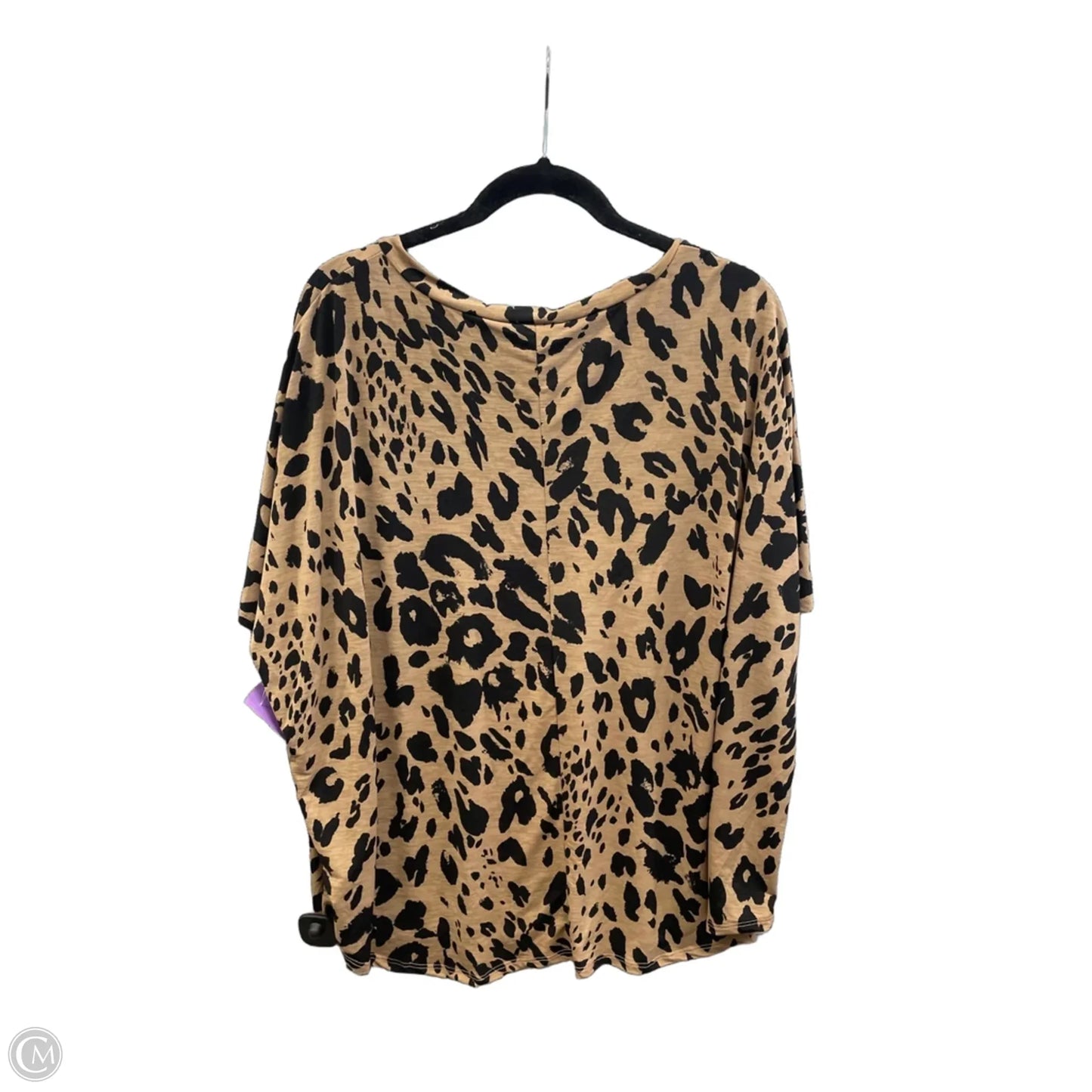 Tunic Short Sleeve By Jodifl In Brown, Size: S