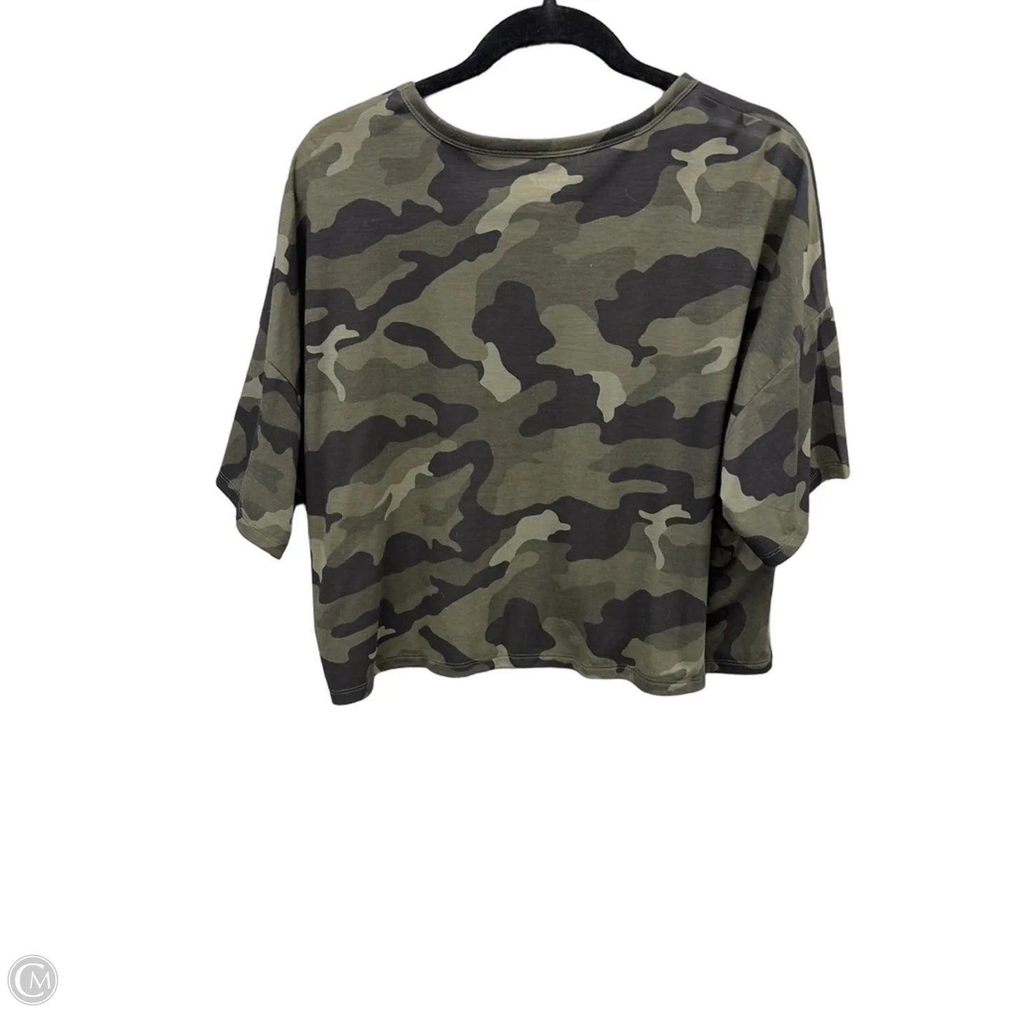Athletic Top Short Sleeve By Old Navy In Camouflage Print, Size: L