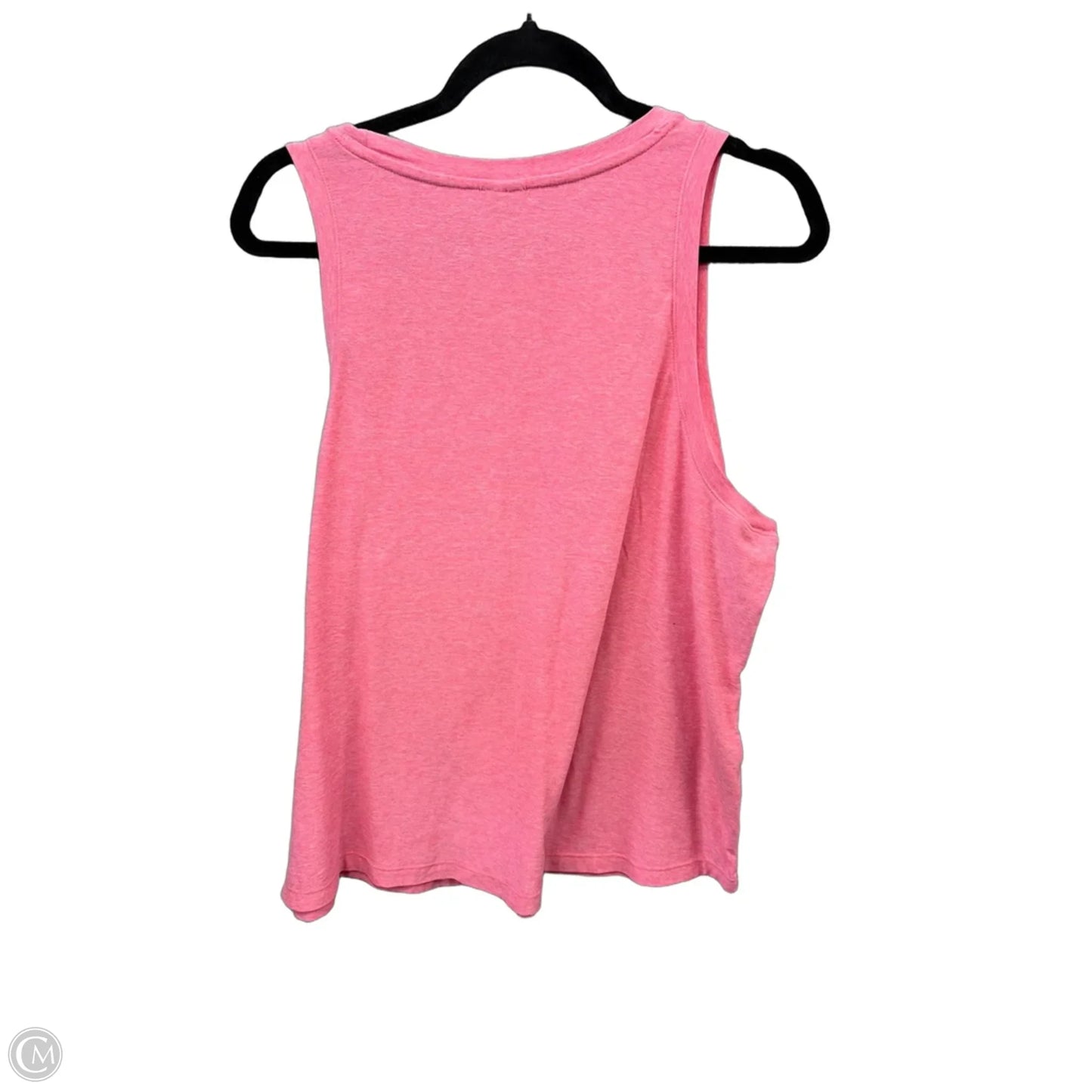 Athletic Tank Top By Athletic Works In Pink, Size: Xl