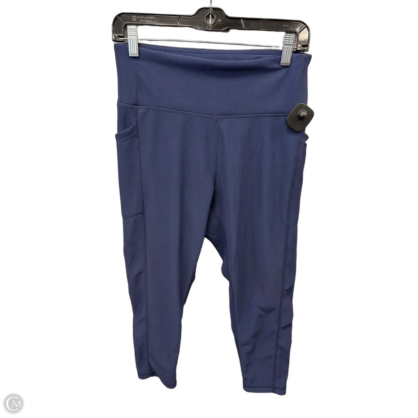 Athletic Leggings Capris By Clothes Mentor In Navy, Size: L