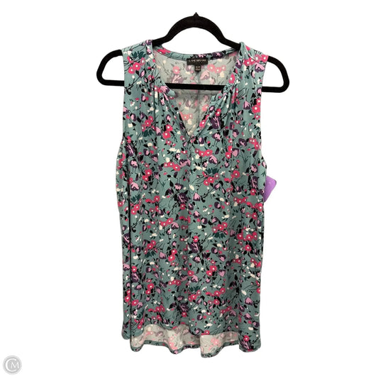 Tunic Sleeveless By Lane Bryant In Blue, Size: 1x