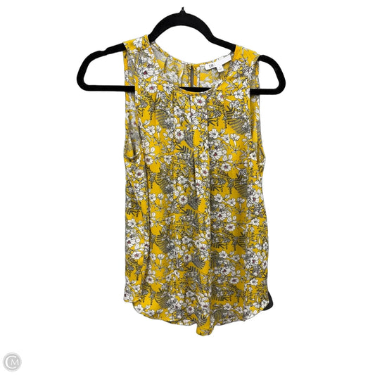 Top Sleeveless By Dr2 In Yellow, Size: M