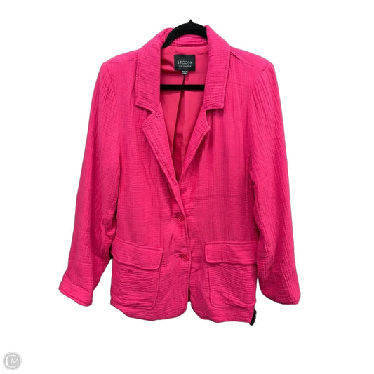 Blazer By Stoosh In Pink, Size: Xl