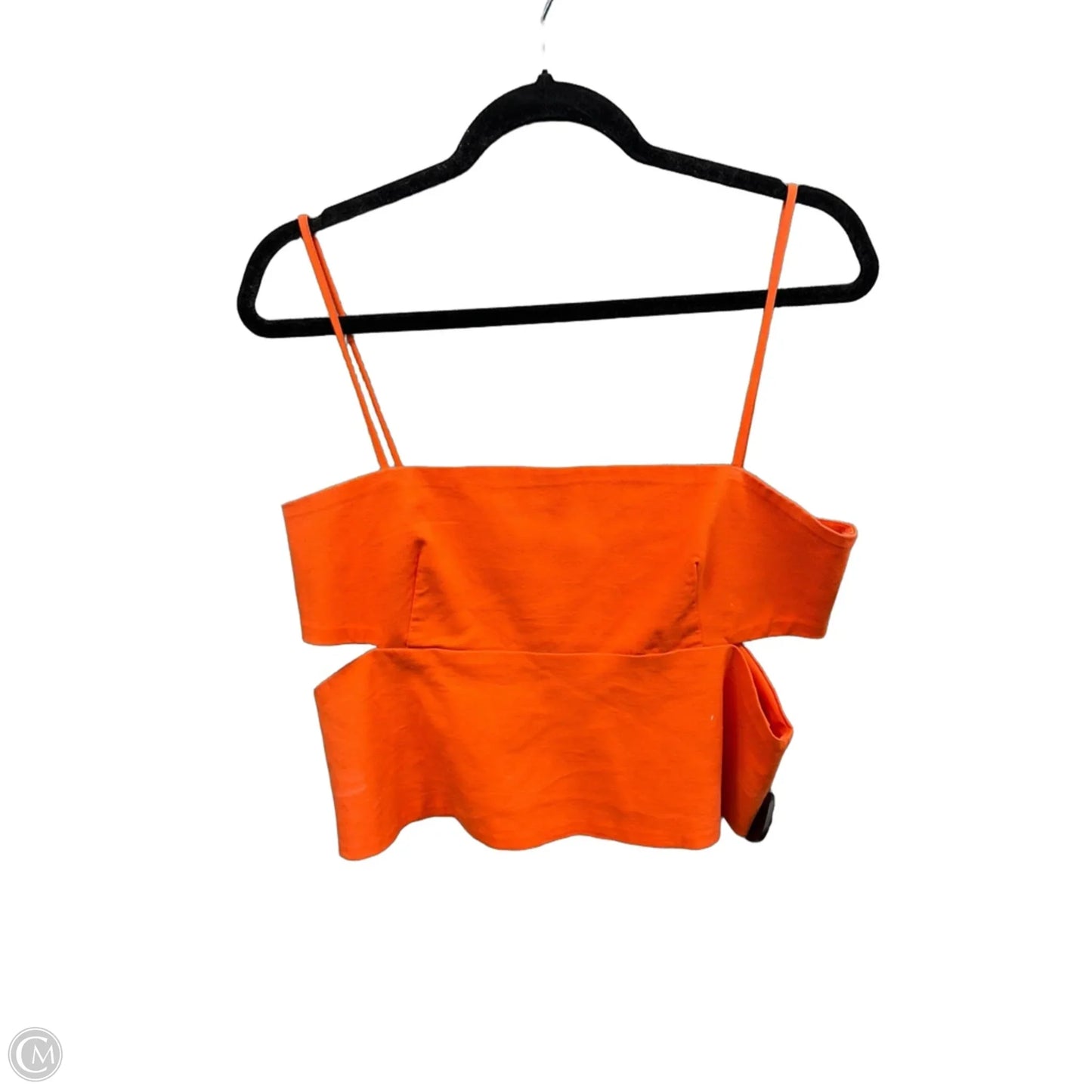 Top Sleeveless By Zara In Orange, Size: Xl