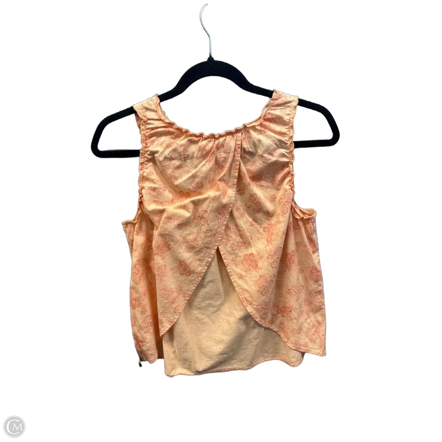 Top Sleeveless By Ana In Orange, Size: Xs