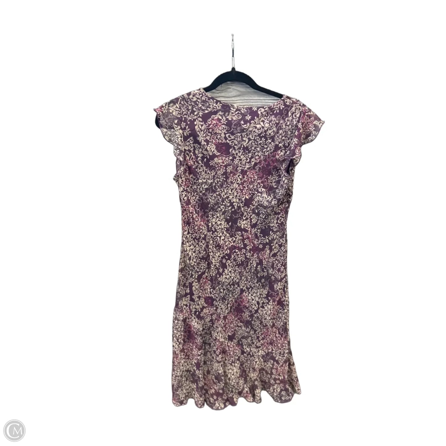 Dress Casual Midi By Clothes Mentor In Purple, Size: Lp