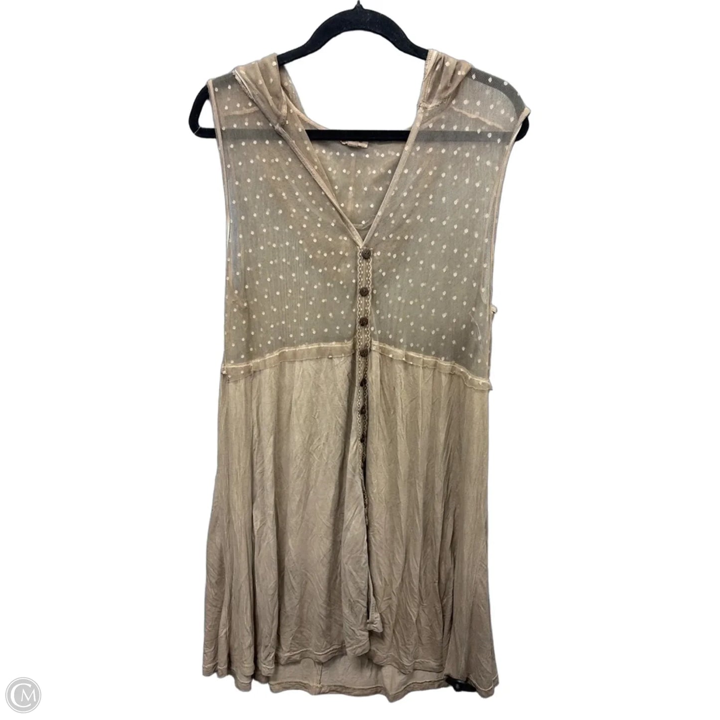Dress Casual Midi By Pol In Brown, Size: L
