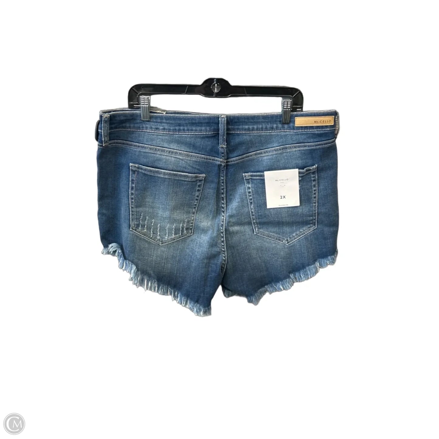 Shorts By Clothes Mentor In Blue Denim, Size: 20