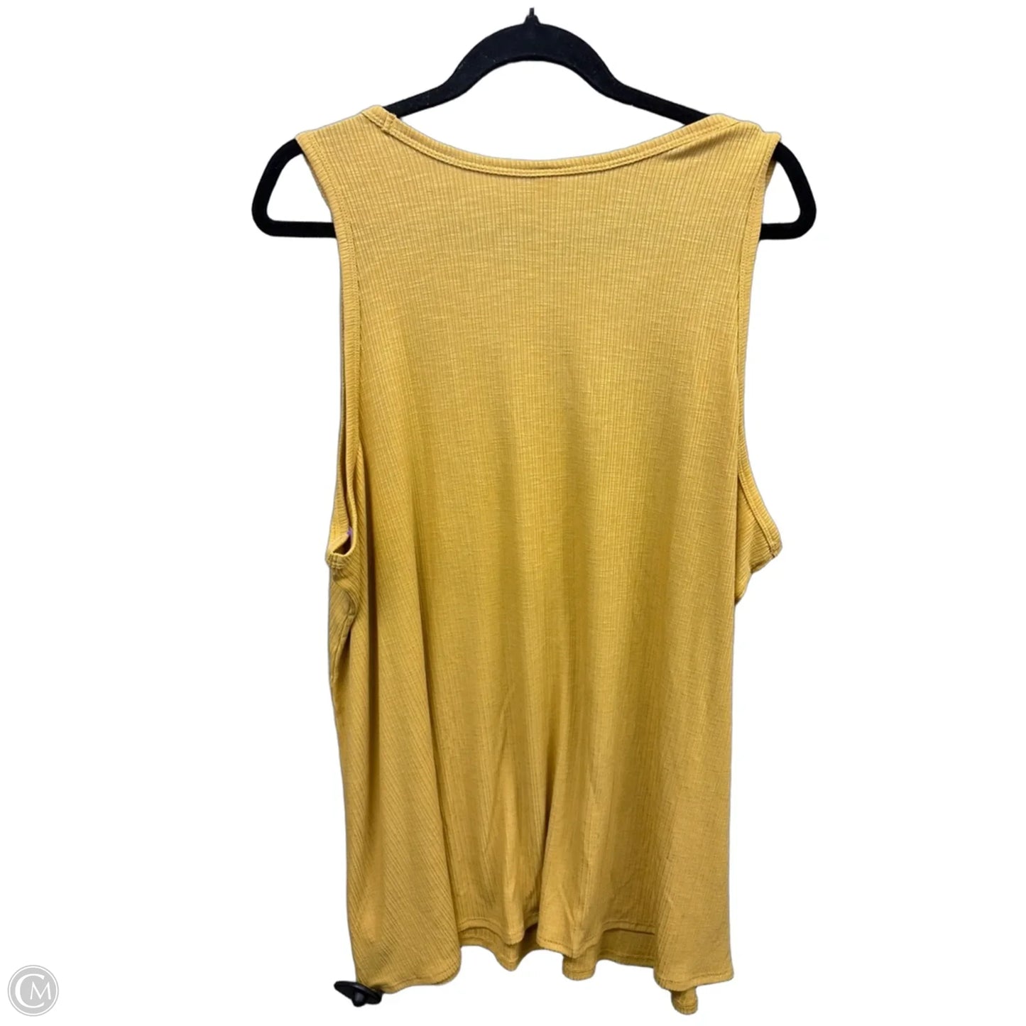 Tunic Sleeveless By Old Navy In Yellow, Size: Xxl