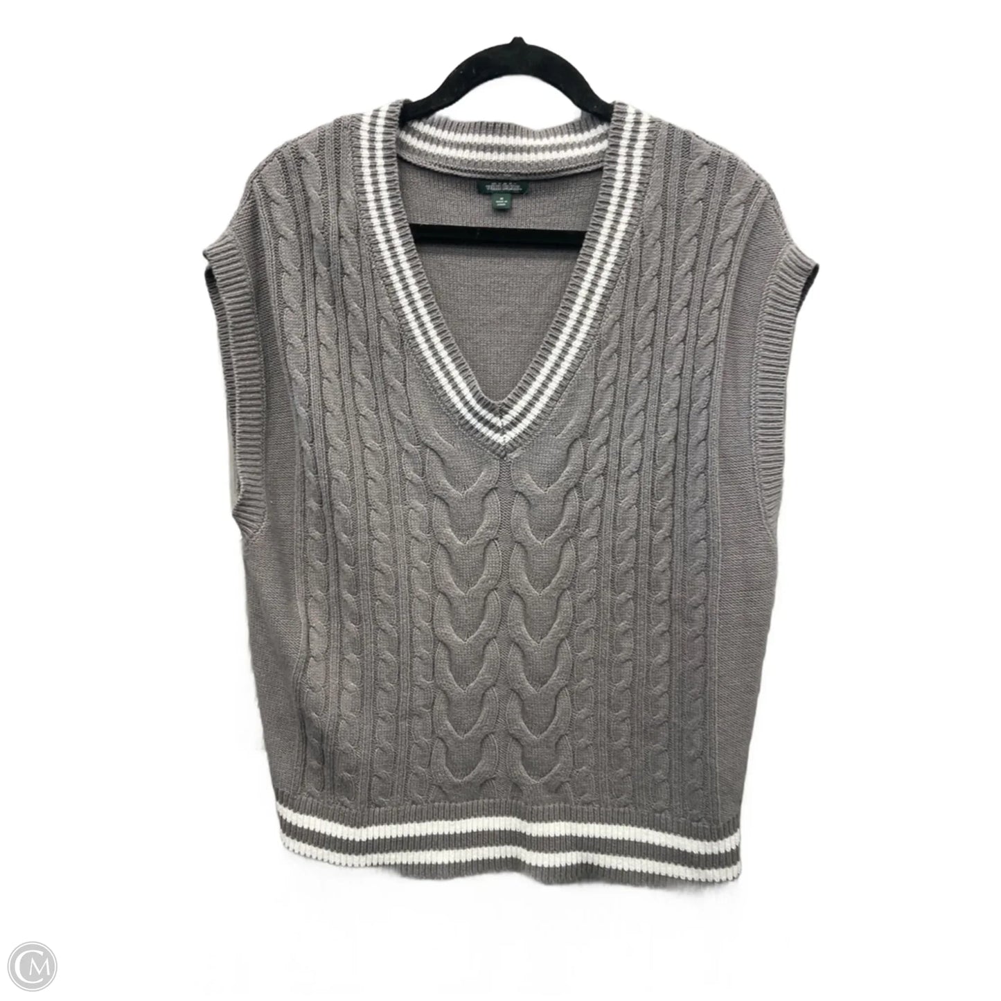 Vest Sweater By Wild Fable In Grey, Size: M