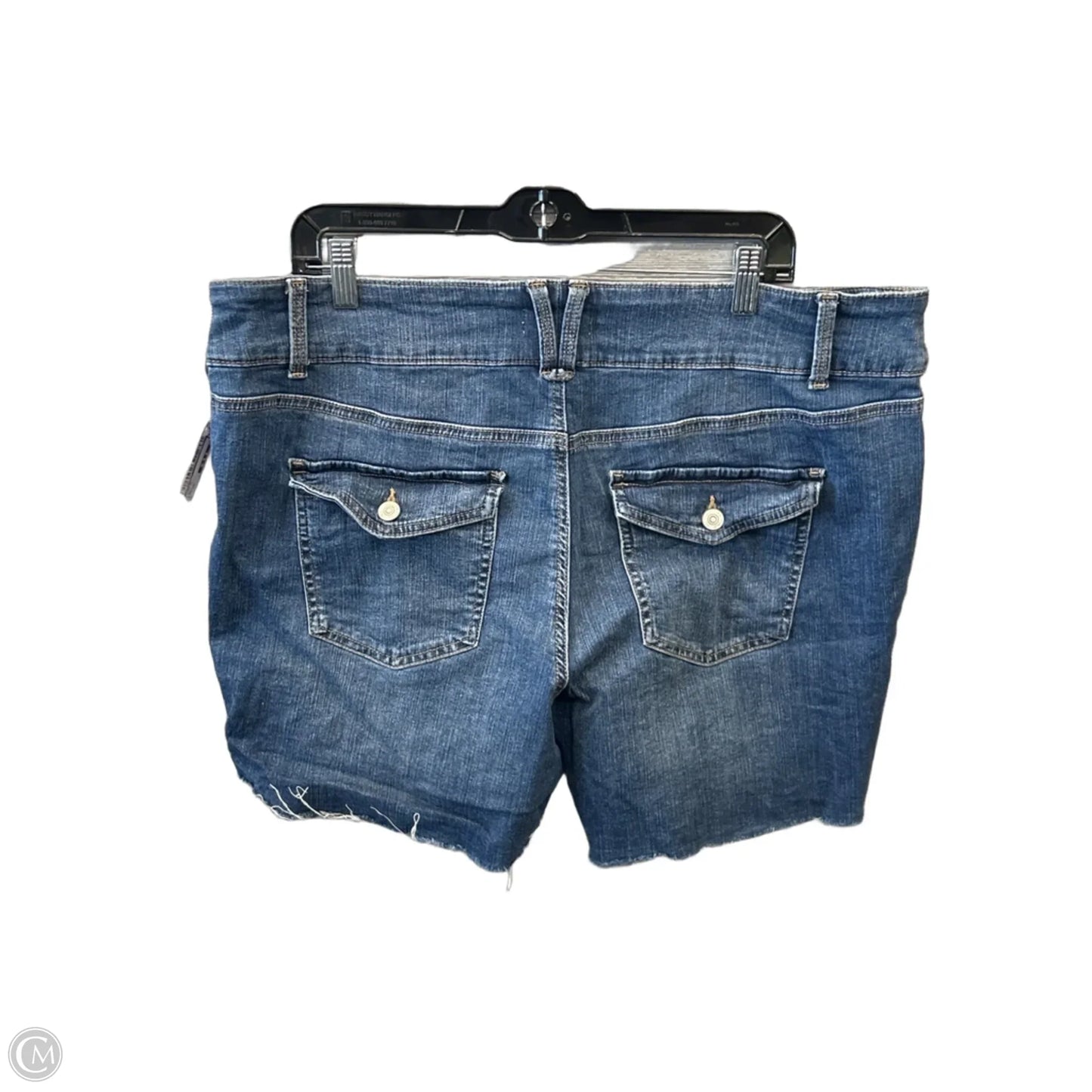 Shorts By Maurices In Blue Denim, Size: 20