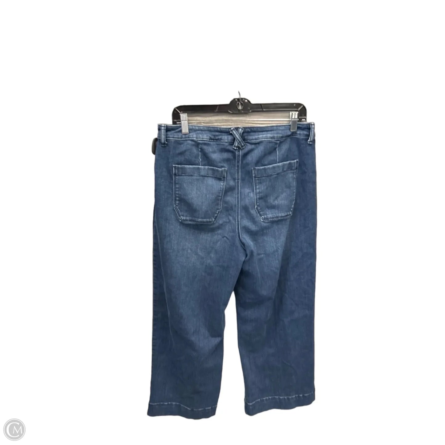 Jeans Wide Leg By Sonoma In Blue Denim, Size: 16