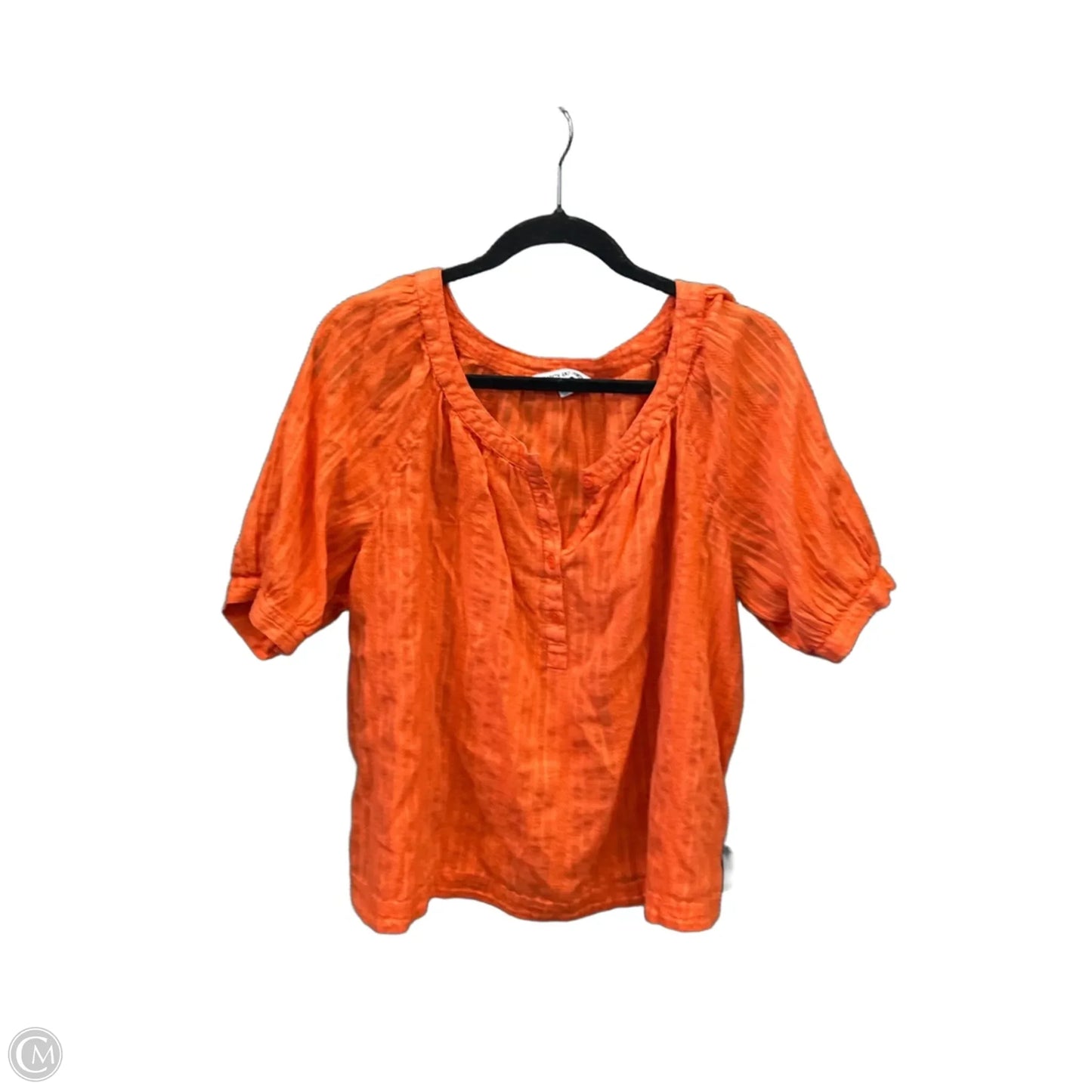 Top Short Sleeve By Elizabeth And James In Orange, Size: Xl