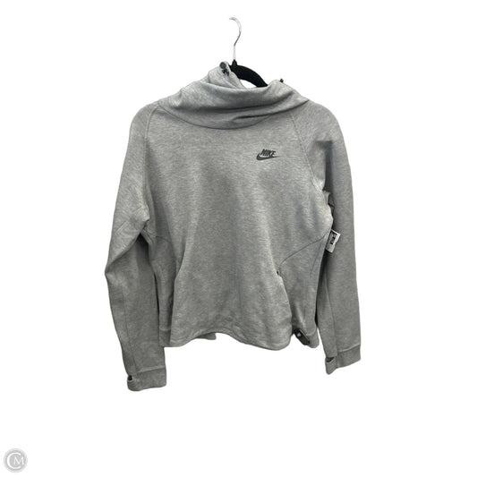 Sweatshirt Hoodie By Nike Apparel In Grey, Size: L