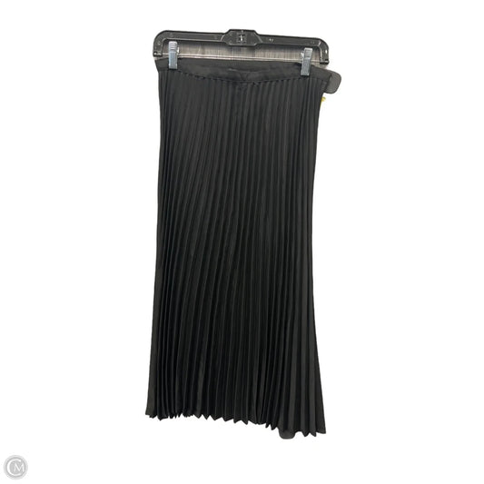 Skirt Maxi By Banana Republic In Black, Size: 4