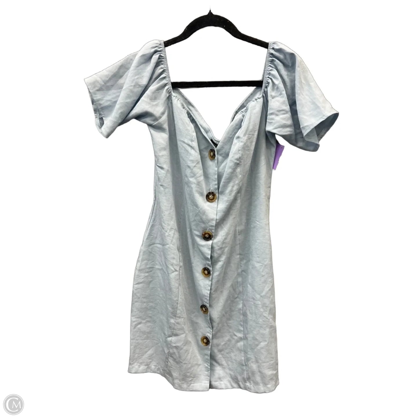 Dress Casual Short By Boohoo Boutique In Blue, Size: L