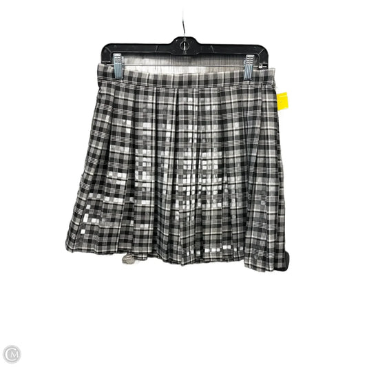 Skirt Mini & Short By Clothes Mentor In Plaid Pattern, Size: 12