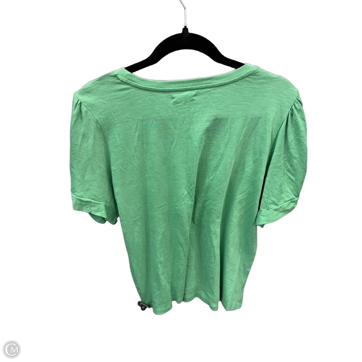 Top Short Sleeve Basic By Maurices In Green, Size: L