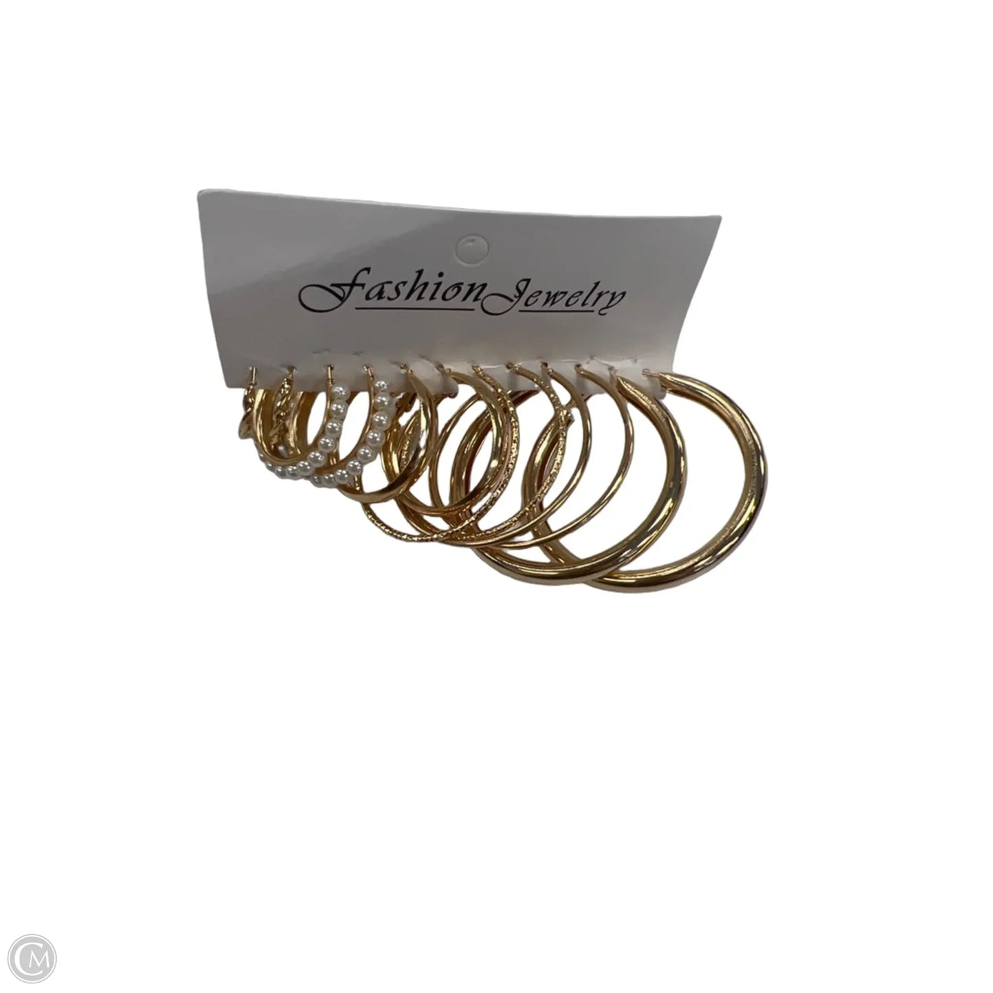 Earrings Hoop By Clothes Mentor, Size: 05 Piece Set
