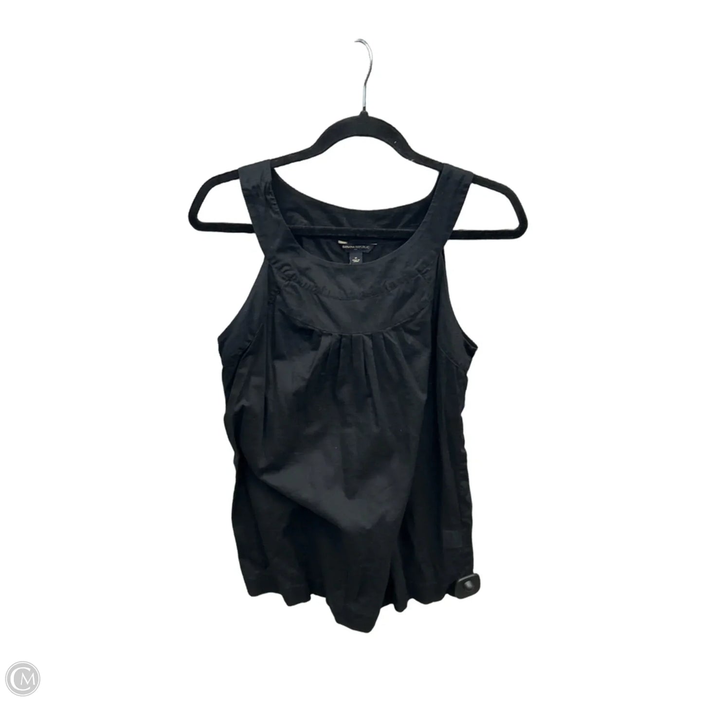 Top Sleeveless By Banana Republic In Black, Size: M