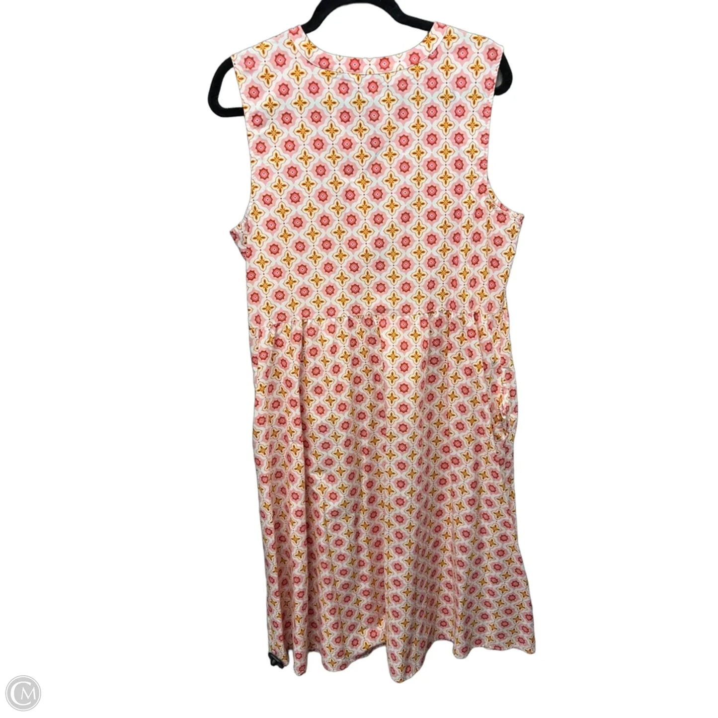 Dress Casual Maxi By Croft And Barrow In Pink, Size: L