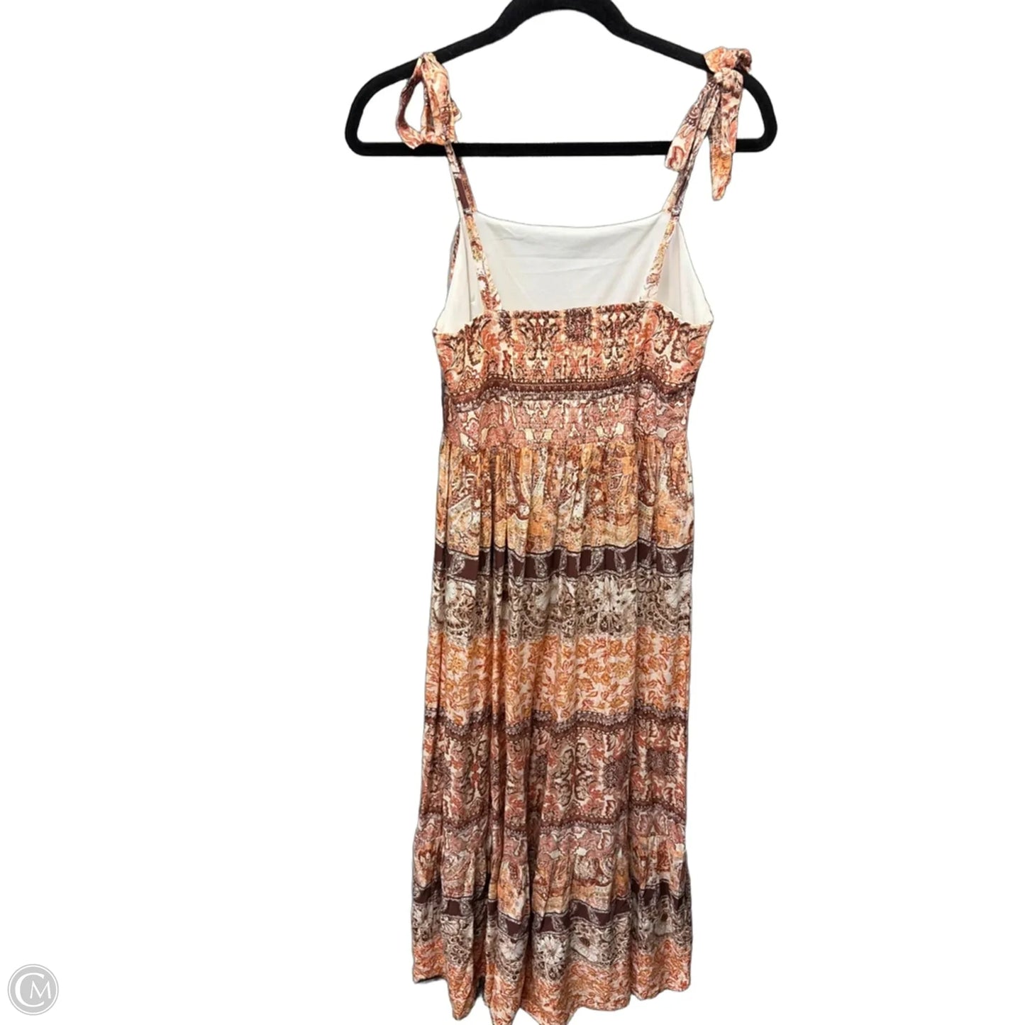 Dress Casual Maxi By Maurices In Orange, Size: S