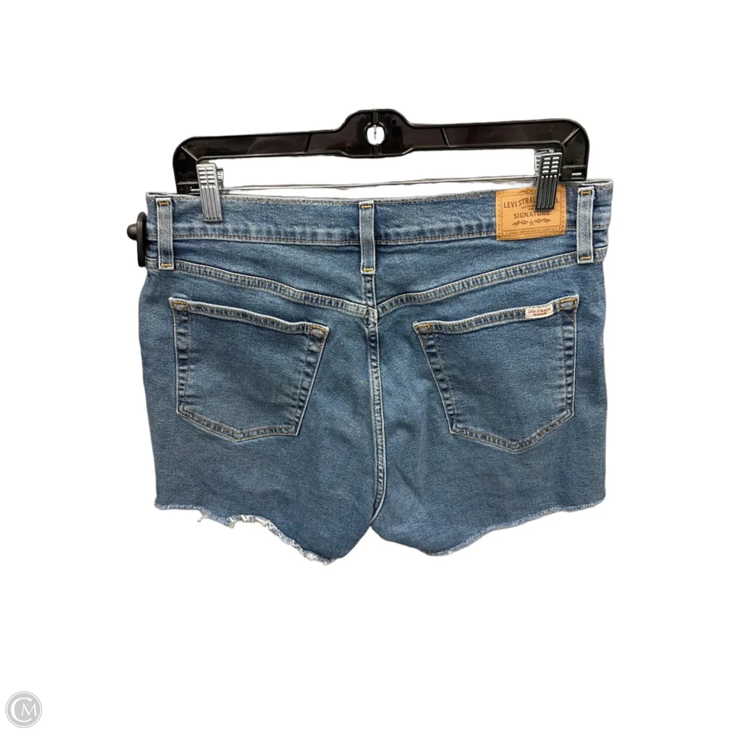 Shorts By Levis Signature In Blue Denim, Size: 10