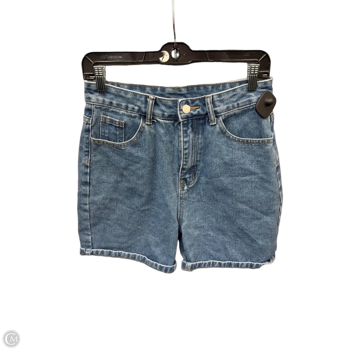 Shorts By Shein In Blue Denim, Size: 8