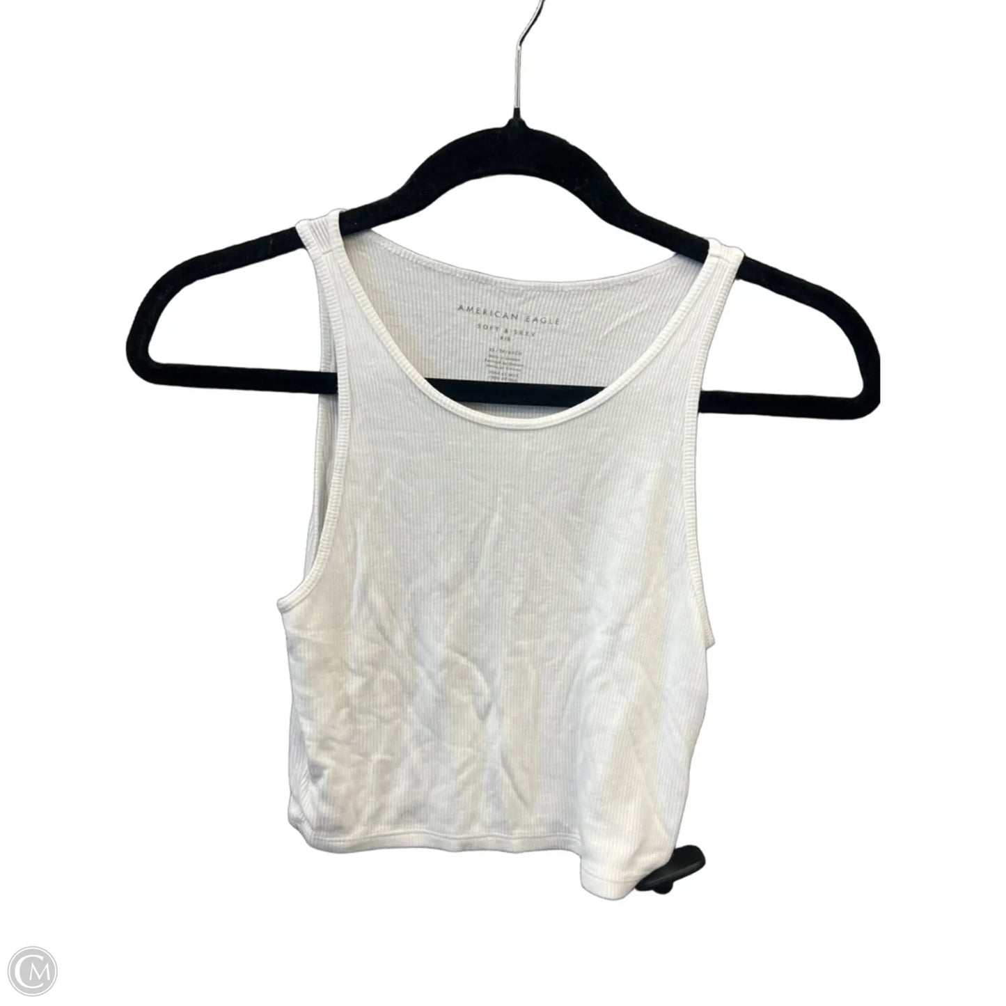 Top Sleeveless Basic By American Eagle In White, Size: Xs
