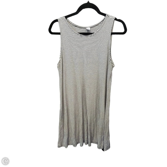 Dress Casual Midi By Old Navy In Striped Pattern, Size: L