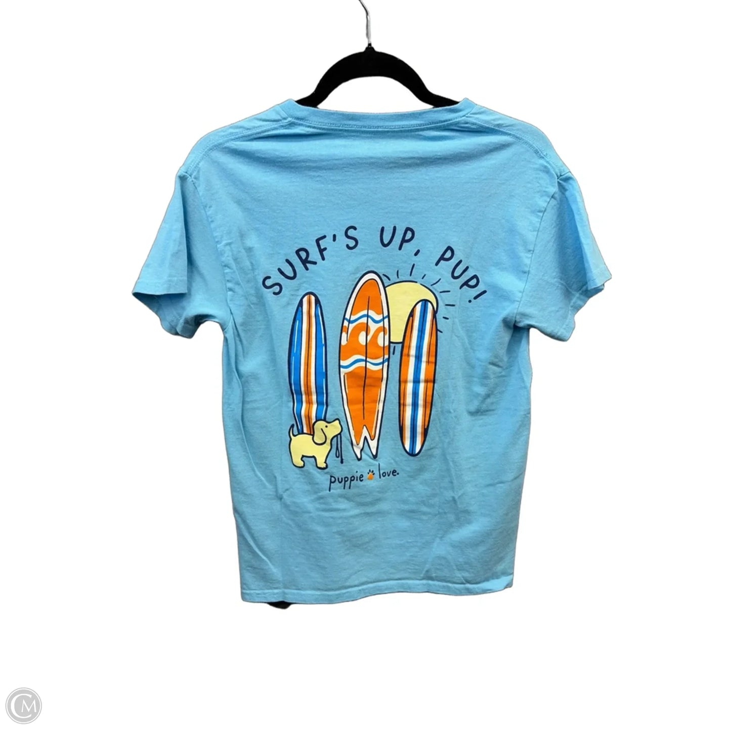 Top Short Sleeve By Clothes Mentor In Blue, Size: S
