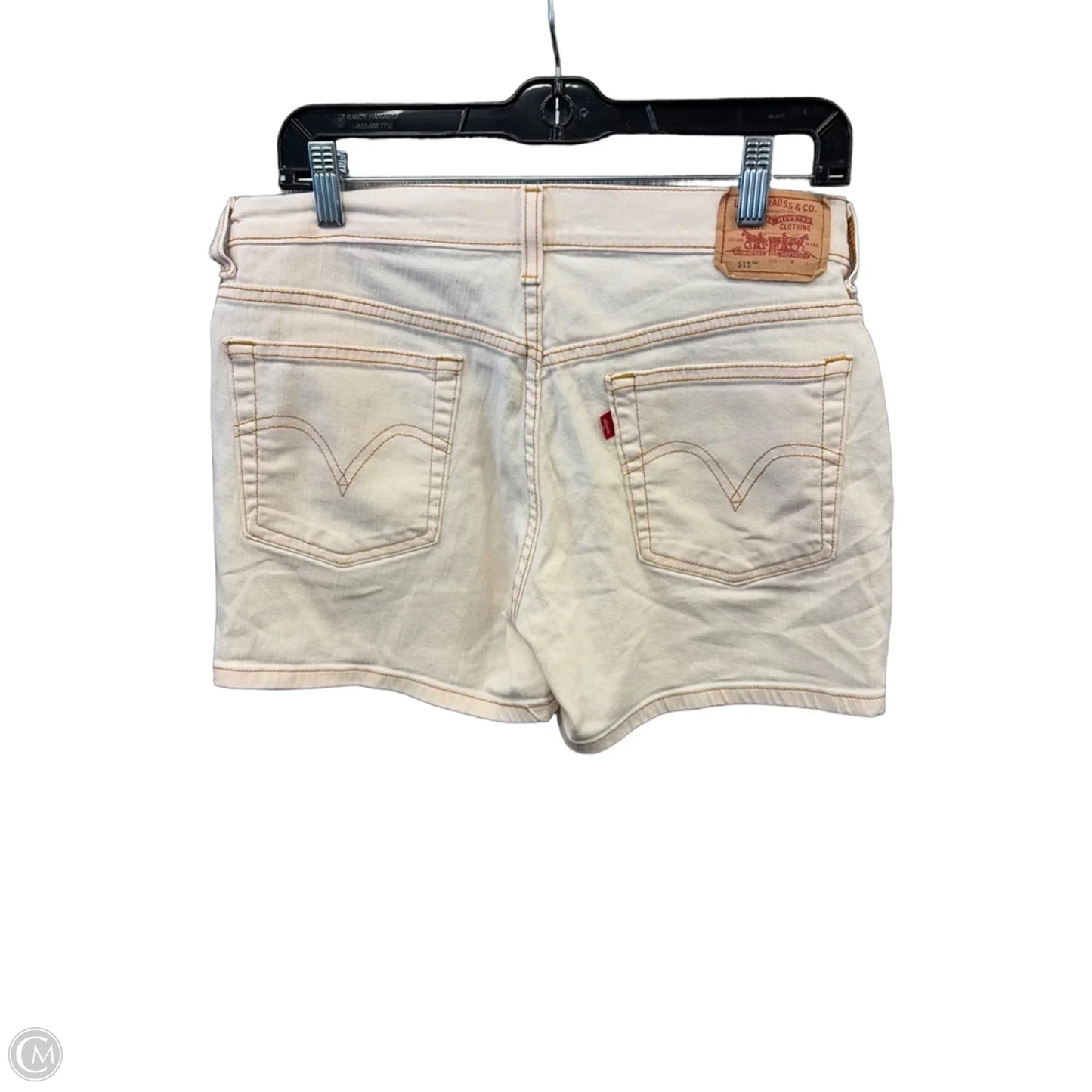 Shorts By Levis In Tan Denim, Size: 8