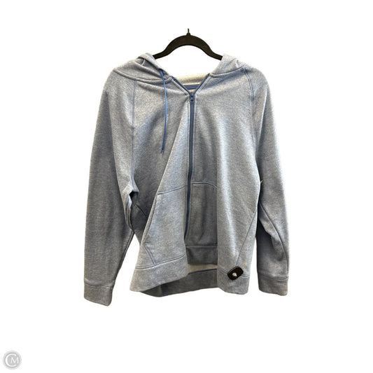 Athletic Sweatshirt Hoodie By Champion In Blue, Size: Xl