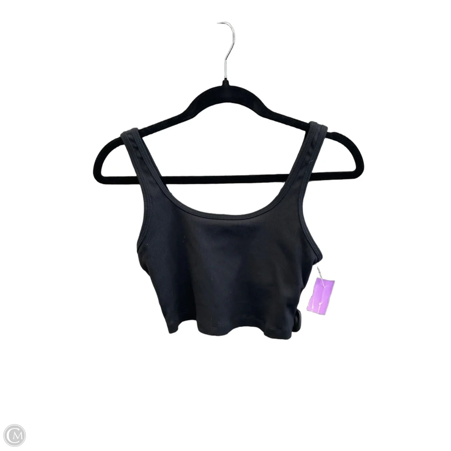Athletic Bra By Offline In Black, Size: L