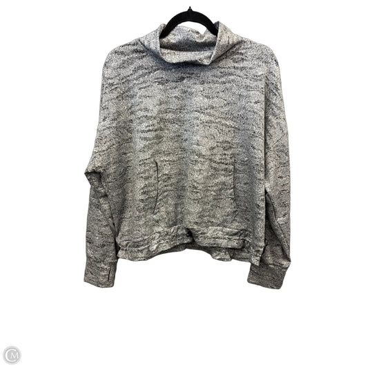 Athletic Top Long Sleeve Collar By Kyodan In Black, Size: Xl