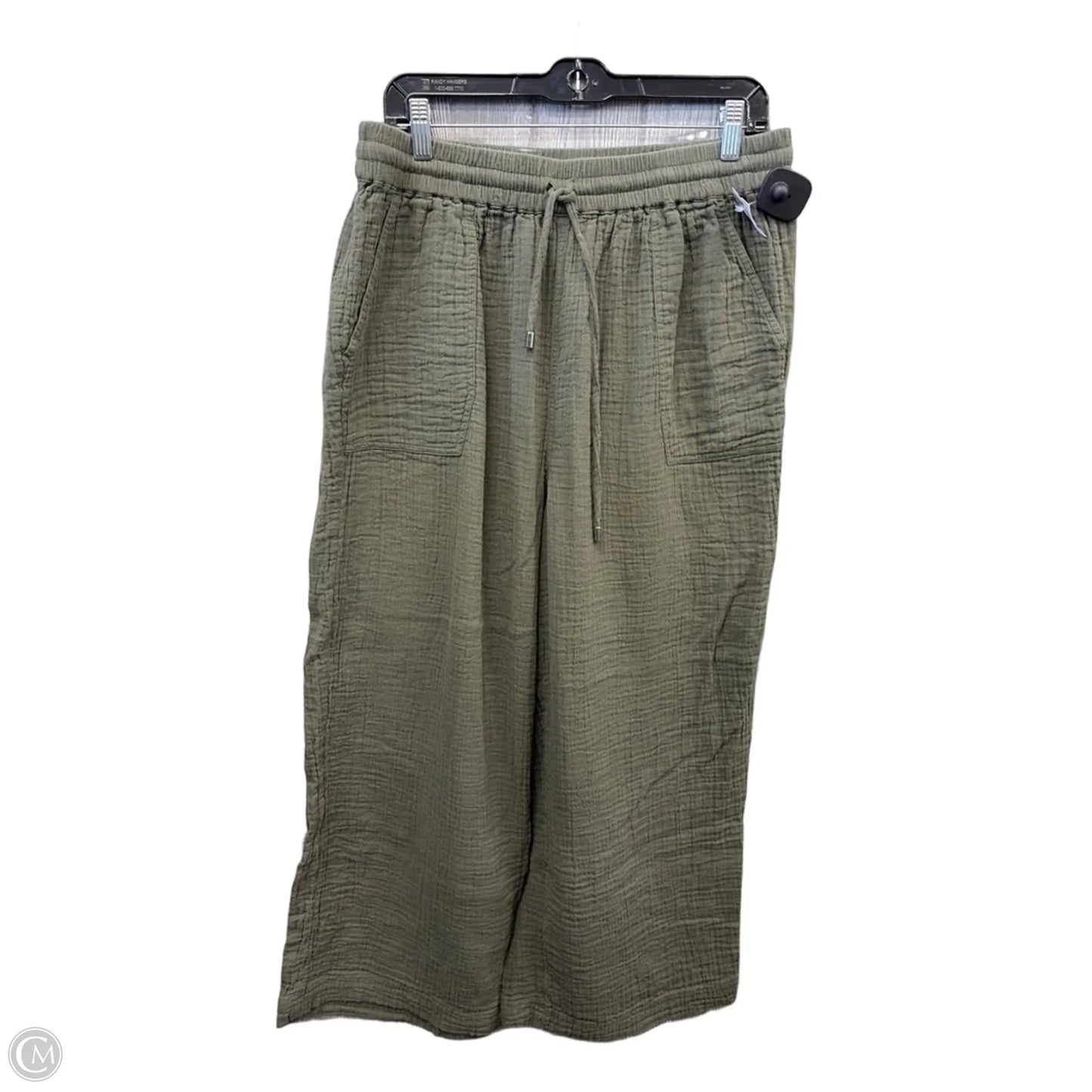 Pants Linen By St Johns Bay In Green, Size: 12
